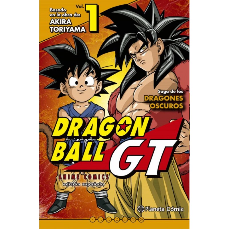 Manga Dragon Ball GT Saga de los Dragones Oscuros Nº 1 Akira Toriyama